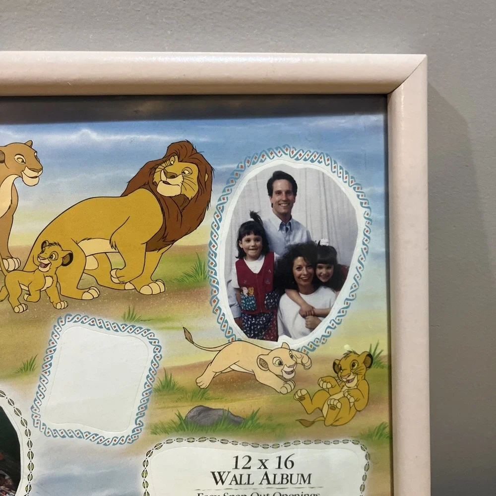 Vintage Disney The Lion King Circle Of‎ Life Wall Picture Frame Collage Decorel